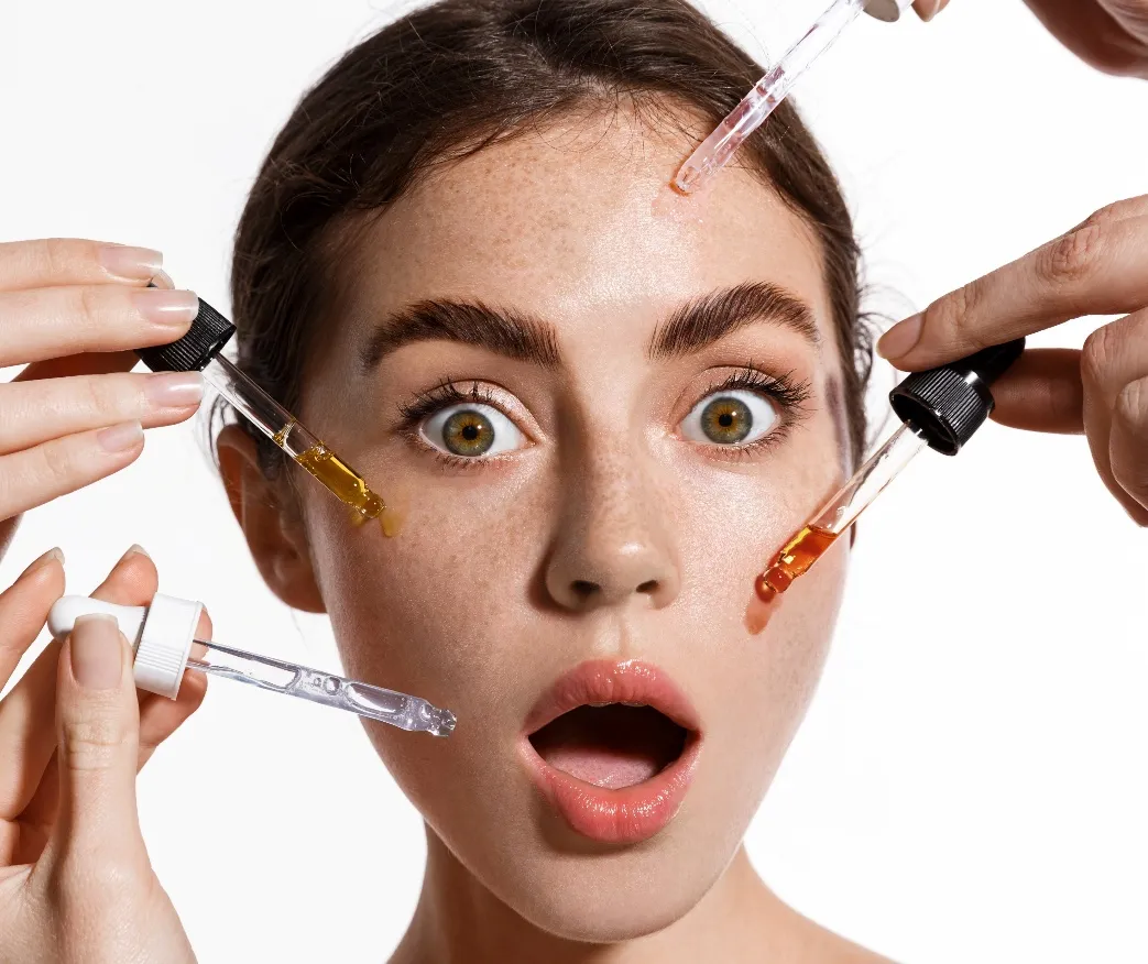 Serum pipettes and natural ingredients