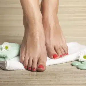 Pedicure med shellac
